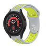 Strap-it Strap-it Correa deportiva Galaxy Watch 5 Pro (gris/amarillo) Strap-it Strap-it Correa deportiva Galaxy Watch 5 Pro (gris/amarillo)
