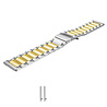 Strap-it Strap-it Correa acero Samsung Galaxy Watch 5 Pro (plata/oro) Strap-it Strap-it Correa acero Samsung Galaxy Watch 5 Pro (plata/oro)