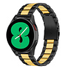 Strap-it Strap-it Correa acero Samsung Galaxy Watch 5 Pro (negro/dorado) Strap-it Strap-it Correa acero Samsung Galaxy Watch 5 Pro (negro/dorado)