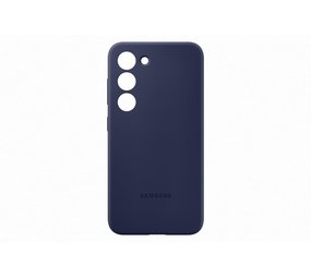 Samsung Galaxy S23 funda silicona (azul oscuro) 