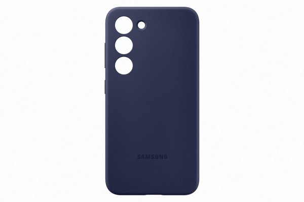 Funda de silicona original para Samsung Galaxy S23 (azul marino) - Funda -movil.es