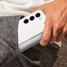 Samsung Funda de agarre de silicona original para Samsung Galaxy S23 Plus (blanca) Samsung Funda de agarre de silicona original para Samsung Galaxy S23 Plus (blanca)