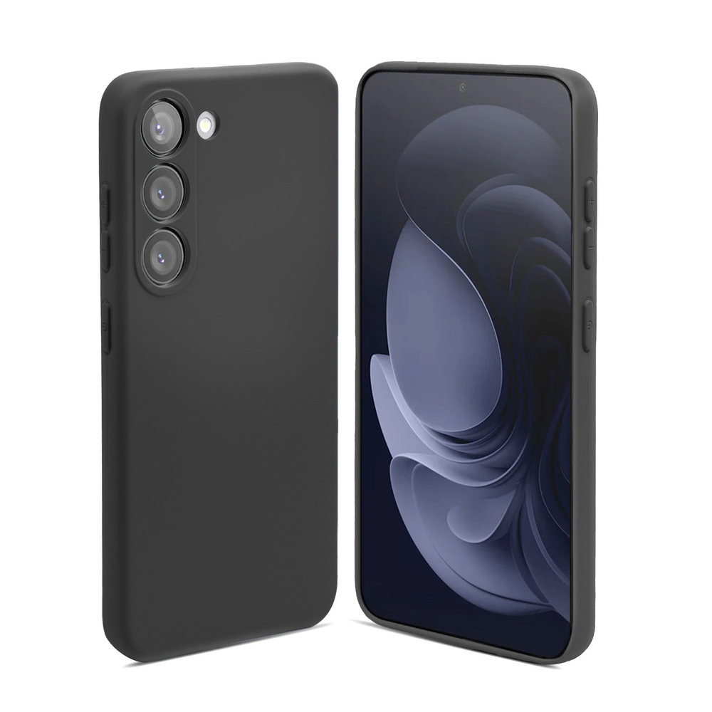 Samsung Galaxy S23 Plus funda silicona (negro) 