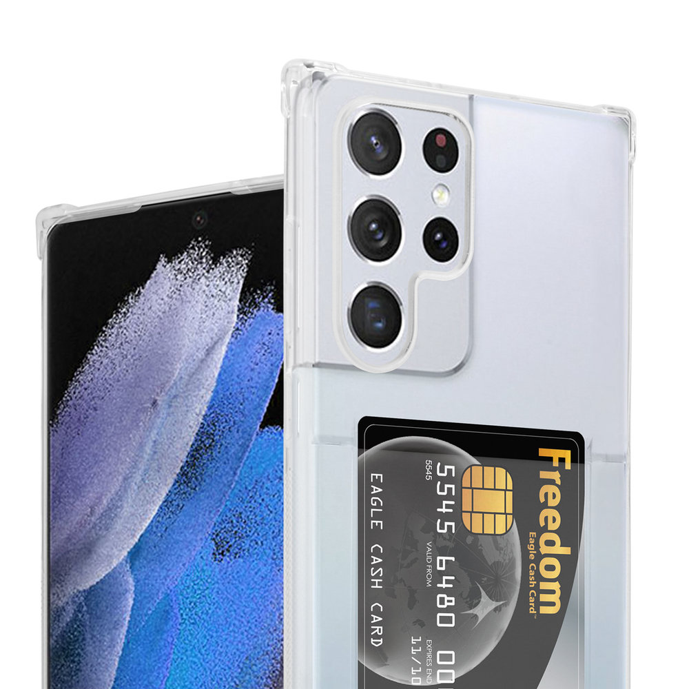 GENERICO Carcasa Para Samsung Galaxy S23 Ultra Transparente Antigolpe
