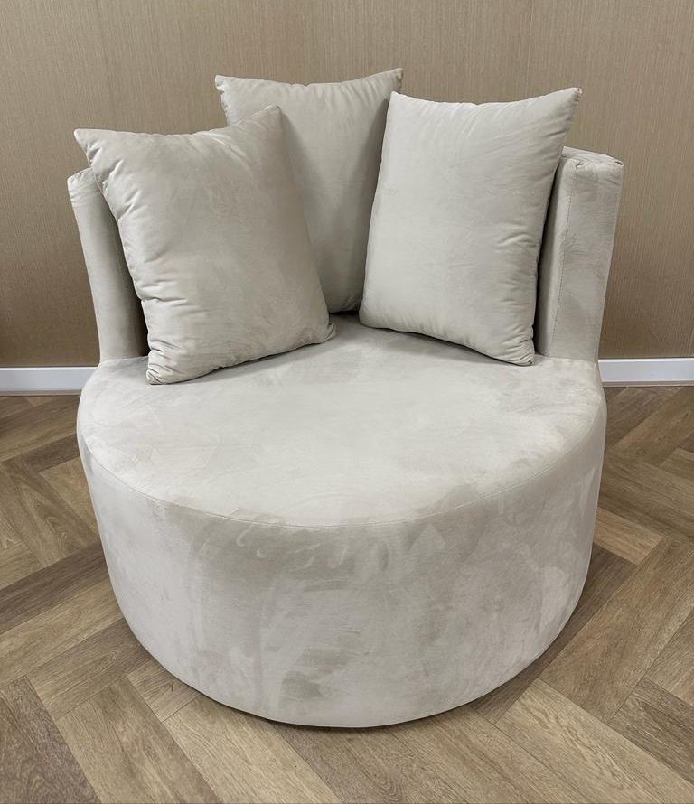 Loveseat Velvet Beige Manzilon Executive furniture