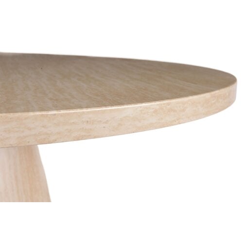 Eettafel Travertin Look Rond 120cm