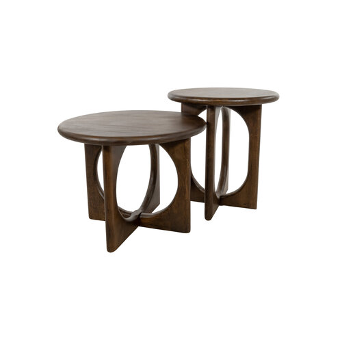 Salontafel 60, Mango Walnut - Zodiac Collection