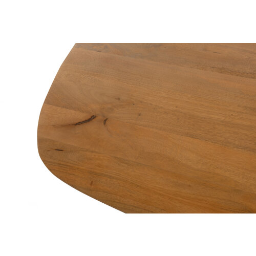Eettafel deens ovaal 180, Mango Smooth Natural - Akagi Table Collection