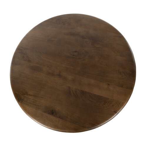 Eettafel 130 rond, Mango Walnut - Zodiac Collection