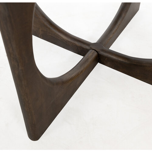 Eettafel 130 rond, Mango Walnut - Zodiac Collection