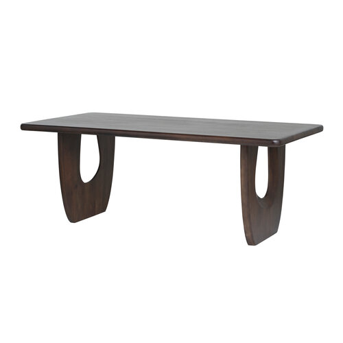 Eettafel 180, Dark Walnut - Handai Table Collection