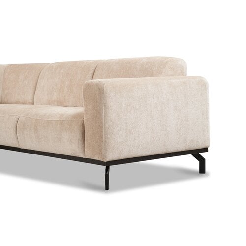 Hoekbank Philip Beige 256x188x77