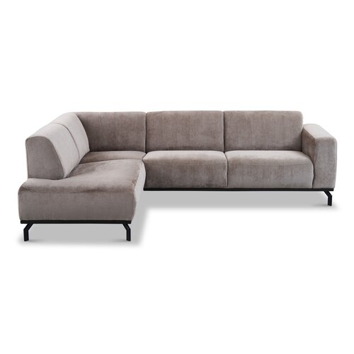 Hoekbank Livia Antelope 256x188x77