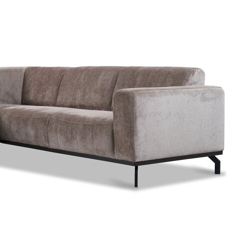 Hoekbank Livia Antelope 256x188x77
