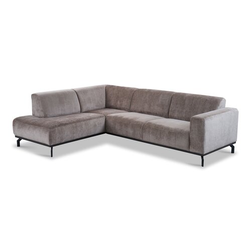 Hoekbank Livia Antelope 256x188x77