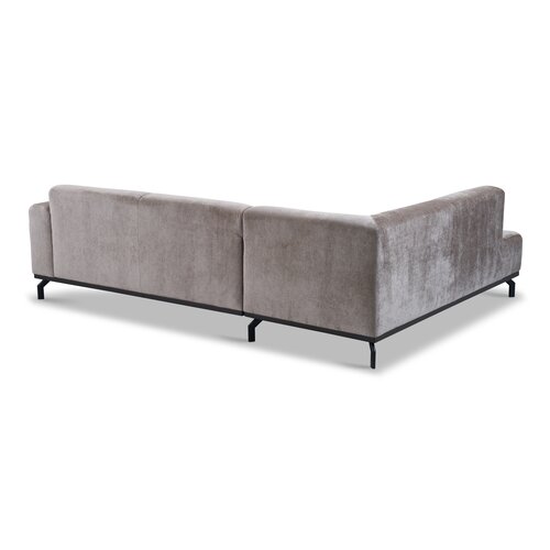 Hoekbank Livia Antelope 256x188x77