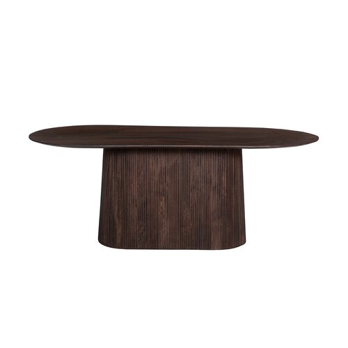 Miguel Eettafel 200 Mango Dark Brown