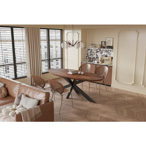 Tommy Eettafel 220 Mango Dark Brown