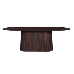 Miguel Eettafel 230 Mango Dark Brown