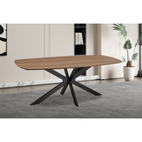Aziz Eettafel 200 Deens Ovaal Oude Eik