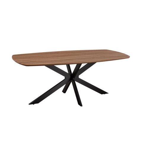 Aziz Eettafel 200 Deens Ovaal Oude Eik