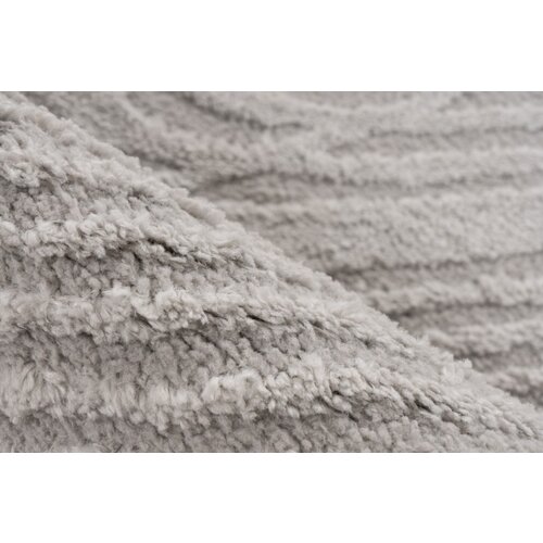 Japandi Vloerkleed Light Grey Stripe 200x290