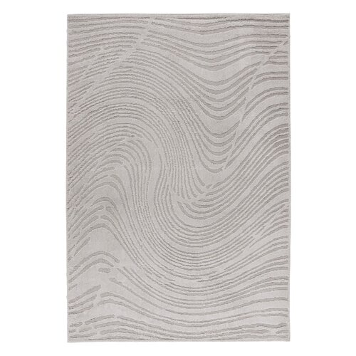 Japandi Vloerkleed Light Grey Stripe 200x290