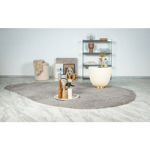 Japandi Vloerkleed Organisch Grey 160x230