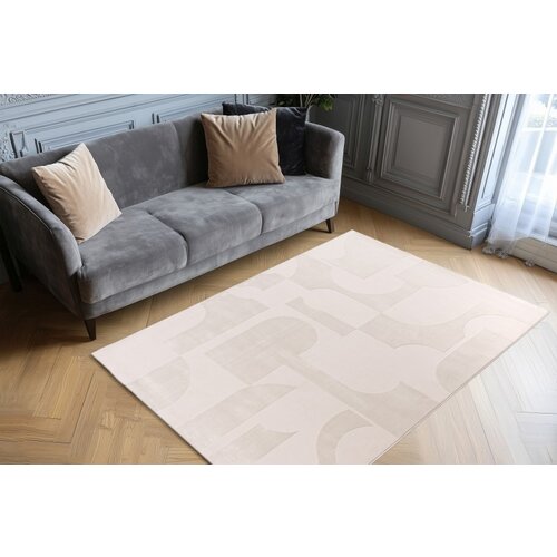 Japandi Vloerkleed Taupe Future  200x290