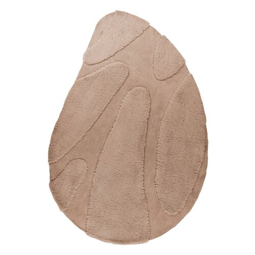 Japandi Vloerkleed Organisch Taupe 160x230 - Copy