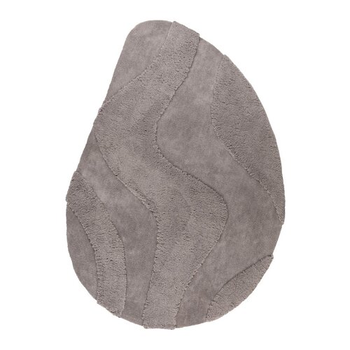 Japandi Vloerkleed Organisch Full Grey 200x290