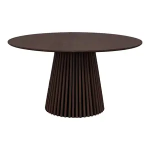 Arte Eettafel Dark Brown Rond 140