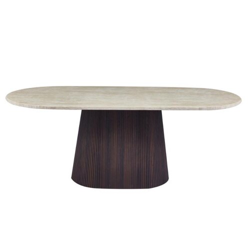 Eettafel Kimberly Travertin 210