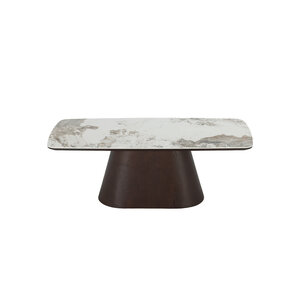 Salontafel Deens Ovaal Zand 130