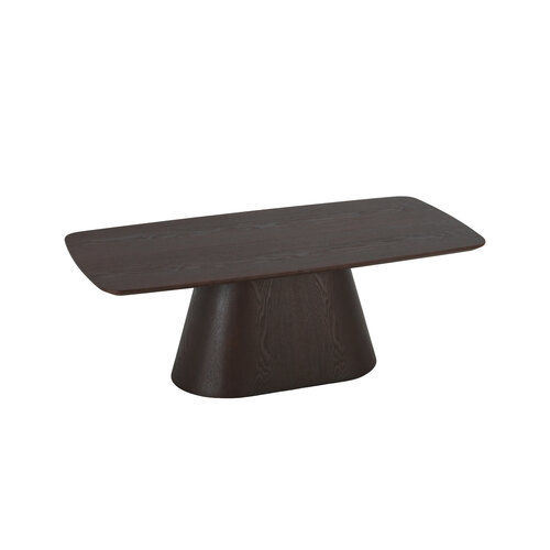 Salontafel Deens Ovaal Walnoot 130