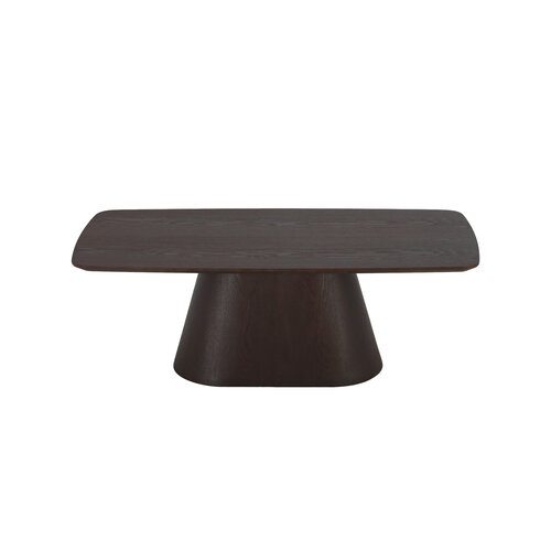 Salontafel Deens Ovaal Walnoot 130