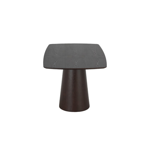 Eettafel Deens Ovaal Walnoot 160
