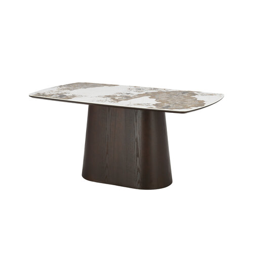Eettafel Deens Ovaal Zand 160