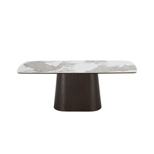 Eettafel Deens Ovaal Zand 200