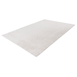 Fluffy Japandi Vloerkleed White Rainbow