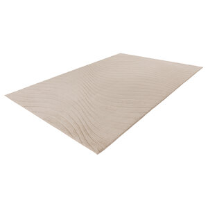 Fluffy Japandi Vloerkleed Zand Wave