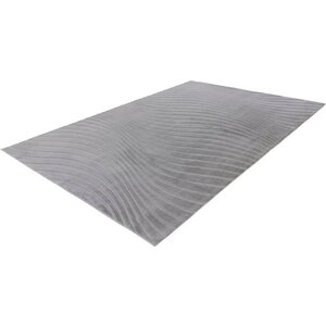 Japandi Vloerkleed Grey Wave