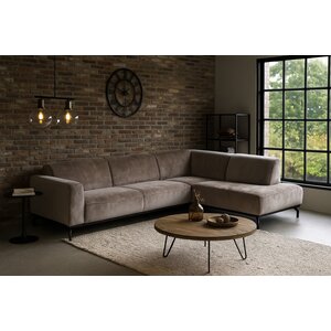 Hoekbank Livia Antelope 256x188x77