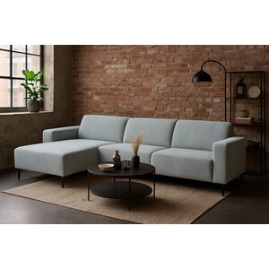 Hoekbank Giovanni Turquoise 275x150x84