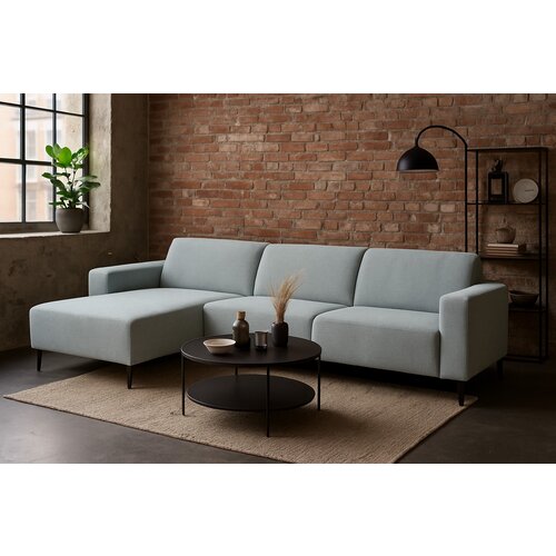 Hoekbank Giovanni Turquoise 275x150x84