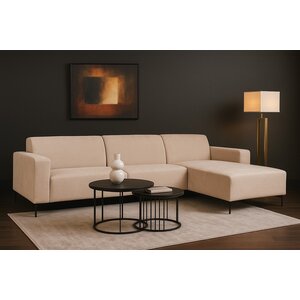 Hoekbank Giovanni Beige 275x150x84