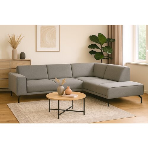 Hoekbank Martini Grijs 275x210x81