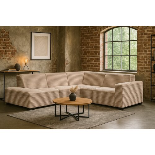 Hoekbank Morgana Beige 270x210x77