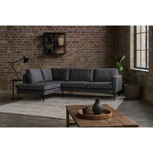 Hoekbank Elore Antraciet 247x195x84