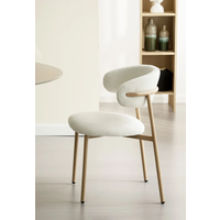 Eetkamerstoel Japandi Ivoor